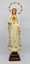 Sacred Heart of Mary Sagrado Corazon de Maria Statue Figure Figurine 14&quot;... - $53.91