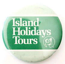 1960-70s AMFAC Island Holidays Tours Hawaii Pinback Button Vintage Boats... - $378.38 MXN