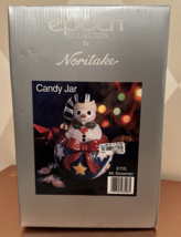 Epoch Collection Noritake Mr. Snowman E115 Candy Jar - £21.36 GBP