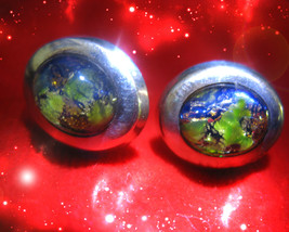 Haunted Free W $49 Earrings Enhance Fortune Timing Serendipity Magick Opal Cassi - $0.00