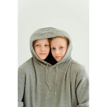 Anvil  Mens Fleece Hoodie   Gray Pullover Hooded Sweatshirt with Pockets... - £19.42 GBP