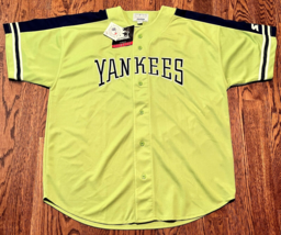 Vintage New York Yankees Starter Jersey XXL Baseball Sewn 90s Jacket NEW - £42.15 GBP