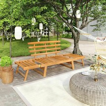 vidaXL Garden Bench Brown Solid acacia wood Large - $149.00