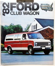 1982	Ford Club Wagon Advertising Dealer Brochure	4517 - $7.43
