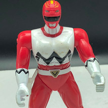 Vintage Power Rangers Action Figure 1998 Bandai Mighty Morphin Red Holster White - £10.85 GBP