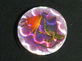 RARE DRAGON SPOUTING FLAMES POG SLAMMER - $21.77