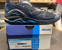 Mizuno Wave Rider 10 Unisex Sportswear Shoes Casual [US:9.5/275] NWT D1G... - $176.61