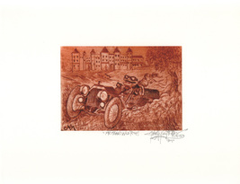 Mr. Toad&#39;s Wild Ride  -John Anthony Miller Giclee print (signed) - £19.55 GBP