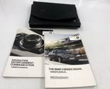 2012 BMW 3 Series Owners Manual Handbook Set with Case OEM E03B17072 - $24.74