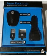 DLO PowerPack car &amp; wall chargers for iPod - Faster Charging-New In Box - £2.19 GBP