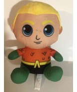 Justice League Aqua-man Plush Toy Stuffed Animal 6” Orange - $6.92