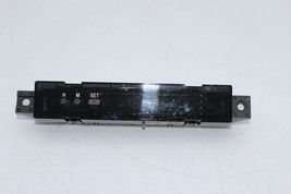 2006-2007 SUBARU IMPREZA CLOCK TEMPERATURE DISPLAY U0106 image 4