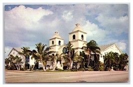 First Presbyterian Church Bradenton Florida FL UNP Chrome Postcard K17 - $1.93