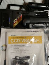 Sony CCD-V8AF 8mm Video 8 Video Camera Recorder W/ Soft Case, batteries ... - $100.97