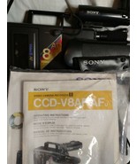 Sony CCD-V8AF 8mm Video 8 Video Camera Recorder W/ Soft Case, batteries ... - $100.97