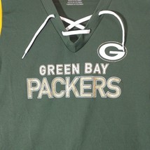 Green Bay Packers Shirt Womens NFL Team Apparel TX3 Cool Shimmer Top Siz... - $11.87