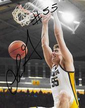 Luka Garza signed Iowa Hawkeyes basketball 8x10 photo COA autographed - £63.10 GBP