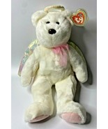 1998 Ty Beanie Buddy &quot;Halo&quot; Retired Angel Bear BB2 - £118.02 GBP