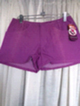 juniors Billabong Purple Shorts Size 9 - £15.89 GBP