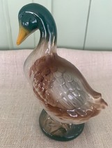 Vintage Mallard Duck Figurine - Handcrafted Collectibles MCS - Brazil - $12.00