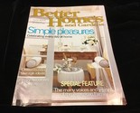 Better Homes and Gardens Magazine January 2002 Simple Pleasures - £7.92 GBP