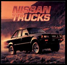 1986 NISSAN TRUCKS Dealer brochure * 4x2, 4x4 - Extended &amp; Standard Cab ... - $10.75