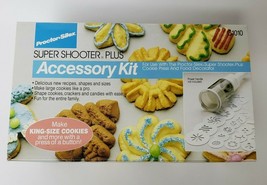 Proctor Silex Super Shooter Plus Accessory Kit Model G1010 King Size Cookies - £31.03 GBP