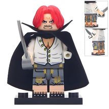 Shanks One Piece Anime Minifigure Toys Gifts - £10.63 GBP