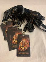Lot of 10 The Hunger Games Catching Fire Opening Night Double Feature Lanyard... - £19.73 GBP