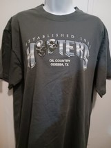 Hooters Established 1983 Oil Country Odessa Texas Skull T Shirt Size XL - $19.79