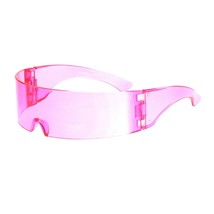Futuristas Robótico Tonto Punk Monobloque Protector Gafas de Sol Translúcido - £8.83 GBP
