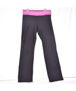 Tangerine Women&#39;s Black W/Pink Band Leggings Size XL - $13.24