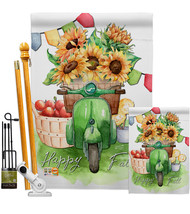 Sunflowers Fall - Impressions Decorative Flags Kit FK137192-BO - £78.63 GBP