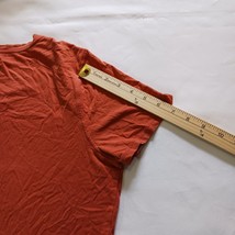 Carhartt Relaxed Fit V-Neck Women's Peach T-Shirt Top Size L (12-14) image 9