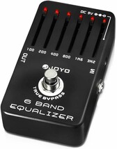 Joyo 6-Band Eq Pedal Electric Guitar Equalizer (100Hz 200Hz 400Hz 800Hz,... - $48.99