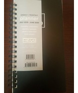 Small Black Weekly/Monthly Planner July 2019-June 2020 - $12.75