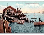Post Landing Provincetown Massachusetts MA UNP DB Postcard H30 - $4.90