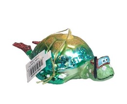 December Diamonds 05-05050 Scuba Turtle 5.5&quot; Glass Christmas Ornament - $18.66