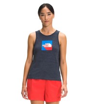 MSRP $25 The North Face Womens Americana Tri-Blend Tank Navy Size XS - £4.35 GBP