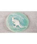 Handcrafted Marlestone (Cultured Marble) Decorative Plate With Kangaroo ... - $555.59 MXN