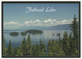 Postcard Flathead Lake Montana From North Shore of Finley Point - £4.73 GBP