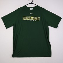 Under Armour Southestern Lions TShirt M Green Short Sleeve Athletic Mens - $10.87