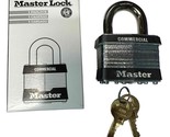 NEW Master Lock Commercial Padlock 5KA  Keyed Alike A111 With 2 Keys - $14.84