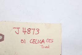 2000-2005 TOYOTA CELICA GT GTS REAR LIFT HATCH OPEN HANDLE RELEASE J4873 image 7
