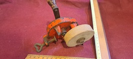 Vintage manual Lock grindstone [TOL10169] - $89.00