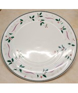 13 1/4&quot; Christophe Stewart Y1025 Holiday Splendor Round Plate Tray Holly... - £15.58 GBP