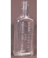 Antique Aqua Kemp&#39;s Balsam For Throat And Lungs Bottle. O.F. Woodward, N... - €10,35 EUR