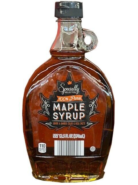 Specially Selected 100% Pure Maple Syrup Grade A Amber Color,  12.5fl oz - $11.71