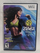 Party Yourself into Shape with Zumba Fitness 2 (Wii, 2011)! (Good Condition) - $6.77