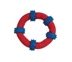 PUREPET Durable Dog Toys Toss Fetch Tug Chew Tough Nylon Rubber 8 inch R... - $23.65+